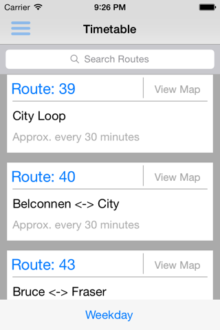 Canberra Bus screenshot 4