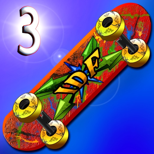 Skate Parkour Mania 3 : The Extreme Ollie Jump and Tricks City Sport - Gold Edition icon