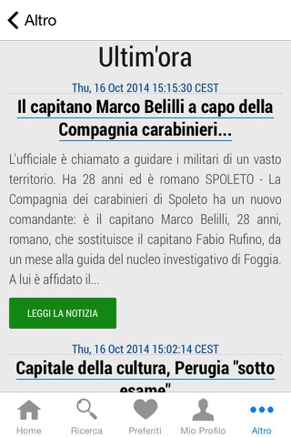 Giornale dell'Umbria screenshot 3
