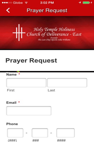 Holy Temple Holiness Church screenshot 3