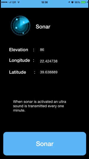 Sonar - Emergency button sending your position in morse code(圖1)-速報App