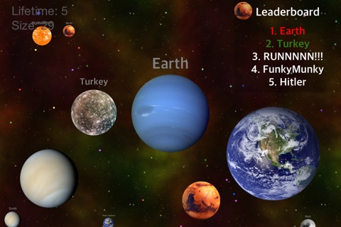 Nebula - War of the Planets: Nebulous Galaxy Diep Dots.io Balls Leveled Pocket screenshot 3