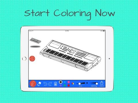 Drawing for children with Musical Instruments screenshot 3