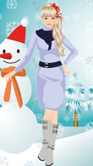 Winter Fashion Dress Up game(圖2)-速報App