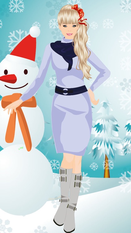 Winter Fashion Dress Up game