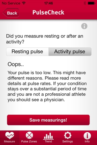 PulseCheck screenshot 2