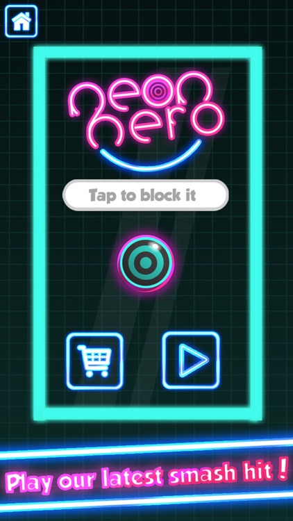 Neon Hero – Glowing Air Hockey Champion