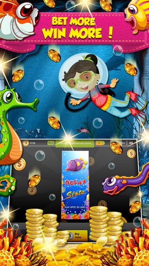 Ocean Slots - 777 Las Vegas Style Slot Machine(圖4)-速報App