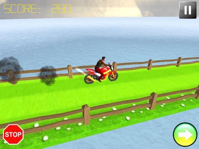 Bike Stunt Man Crazy Heights, game for IOS