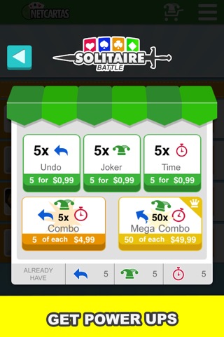 Solitaire Battle NetCartas screenshot 4