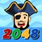 Pirate Kings 2048 allows you to play and train your brain with the 2X2 puzzle combination