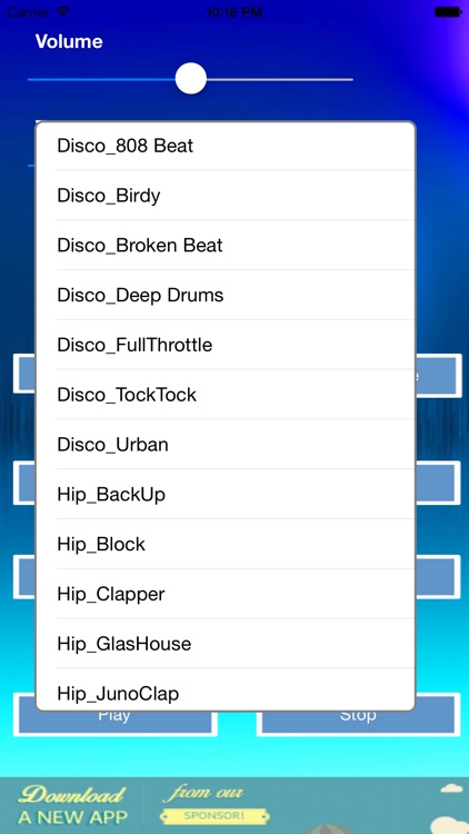 Music Sampler Drums