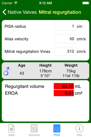 EchoCalc screenshot 2