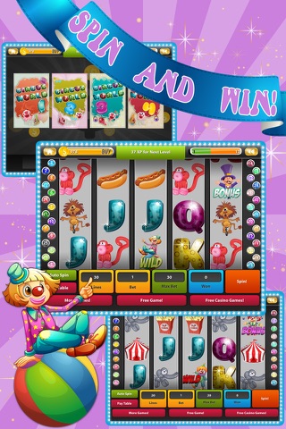 Mega Fun Circus House Deluxe - The Wild Slot Machines of Casino Fortune screenshot 2