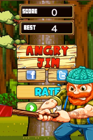 Angry Jim - Woodcutter screenshot 2