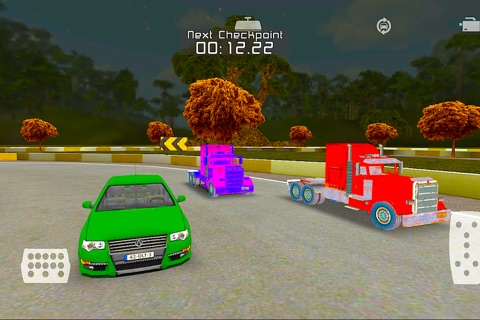The Chase Racing : Realistic 3D lorry and Car driver racing game screenshot 4