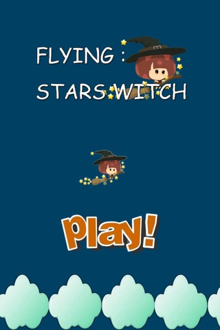 Flying Stars Witch - fun free happy jump games for boys & girls nono goat fruit screenshot 3