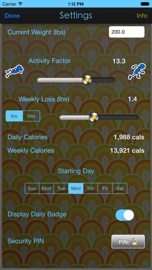 Calorie Count Down Lite(圖2)-速報App