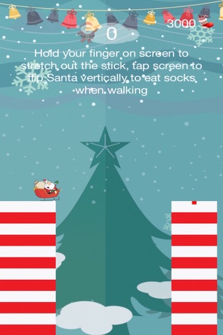 Stick Santa Claus - Addictive Christmas Free Game screenshot 2