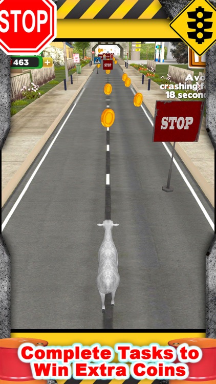 3D Goat Rescue Runner Simulator Game for Boys and Kids FREE screenshot-3