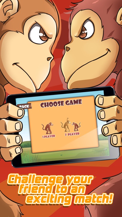 Angry Monkey Super Fight: Mud Toss Blast