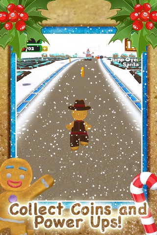 3D Gingerbread Dash - Run or Be Eaten Alive! Game PRO screenshot 3