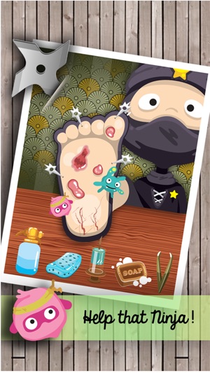 ` Ninja Little Foot Doctor `  Best of Top Kids games(圖1)-速報App