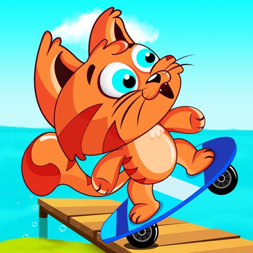 Little Cat Fur Thief : Boo’s Skate Race Fun Food Ride - Pro Icon