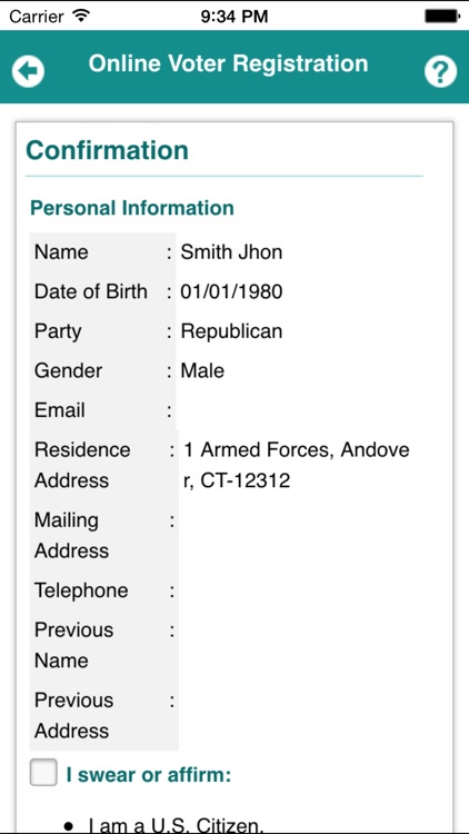 CT Voter Registration screenshot-3