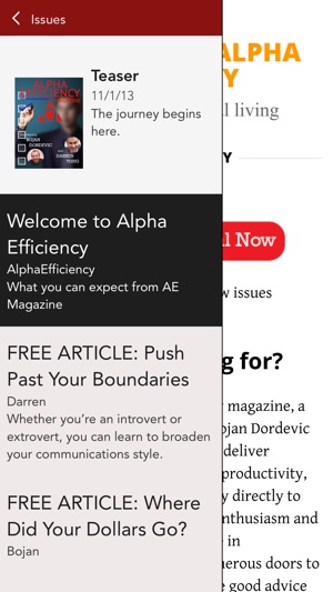 Alpha Efficiency Magazine