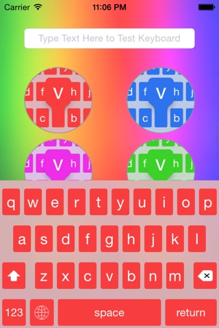 Shiny Key - Color Keyboard App screenshot 3