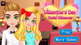 Game screenshot Valentine's Day Facial Makeover apk