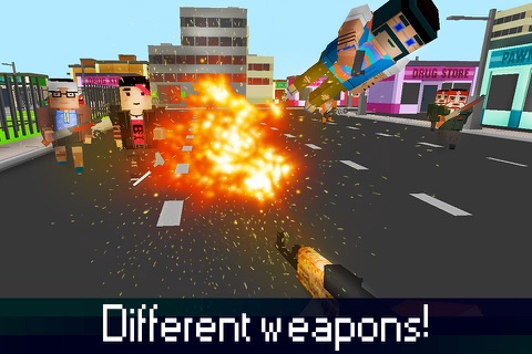 Cube War: City Battlefield 3D Full screenshot 3