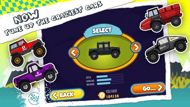 Go Crazy Mountain Cimbers Racing : Jumping Car with racing w(圖2)-速報App