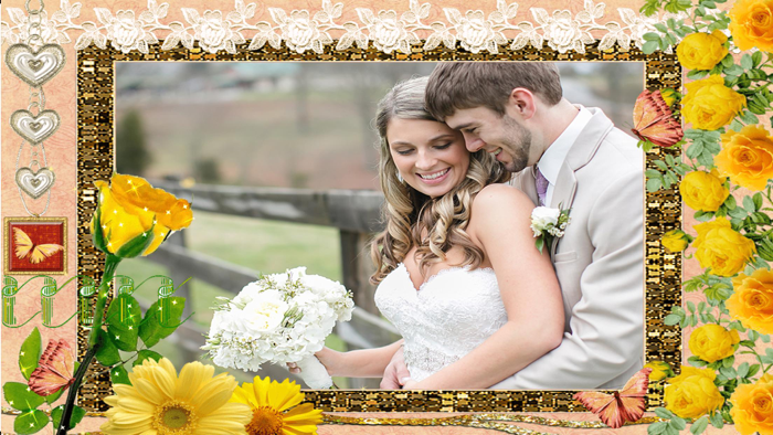 Flowers Photo Frames Deluxe