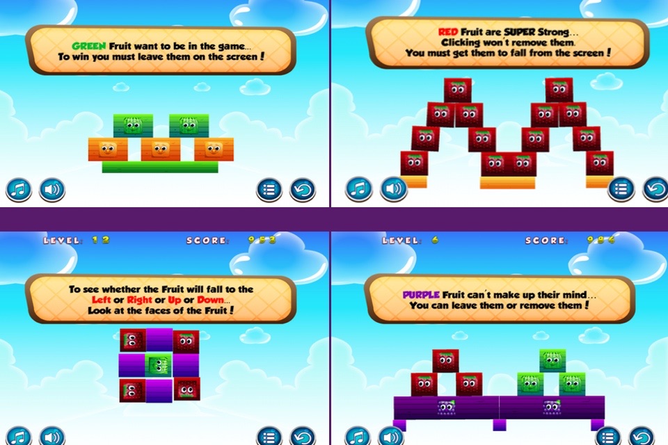 A Fruit Blocks Candy Pop Maker Mania Puzzle Game Free screenshot 3