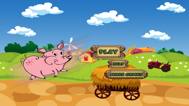 Piggie Ham Run Free - A Pig's Bacon Jump Rush!(圖1)-速報App