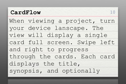 Index Card for iPhone screenshot 3