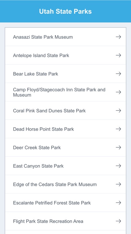 Utah National Parks & State Parks screenshot-1