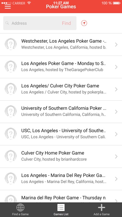 Poker Games Finder 1.6 IOS -