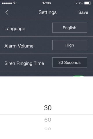 Q300 Alarm screenshot 4
