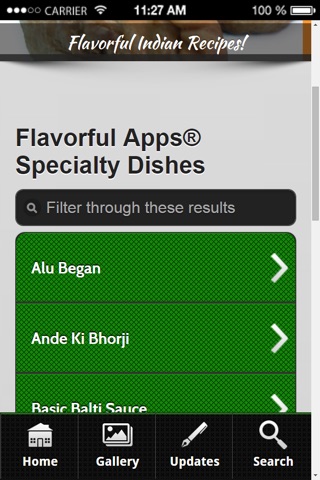 Indian Recipes from Flavorful Apps® screenshot 2