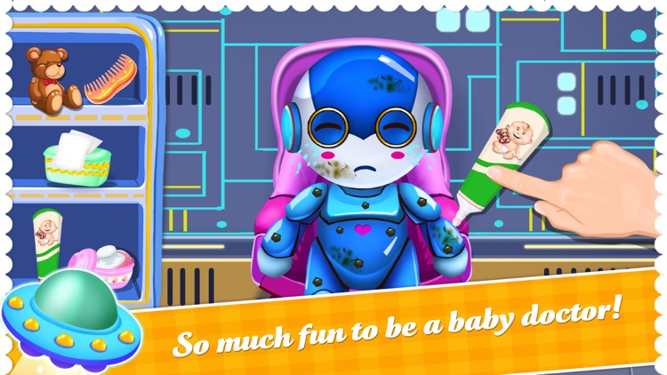 My Baby from the Future - Robot Family Project: Mommy Care & Babies Game screenshot-3