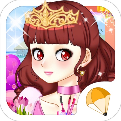 美女化妆间 - 公主女生换装养成，儿童教育小游戏 icon