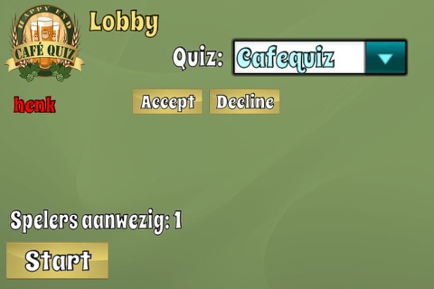 CafeQuizServer screenshot 3