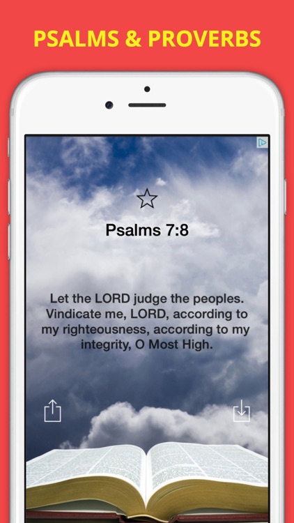 Psalms & Proverbs - Inspirational Bible Verse