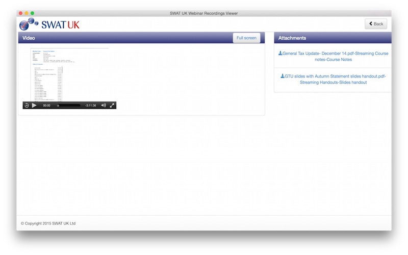 SWAT UK Webinar Recording  Viewer thumbnail 2