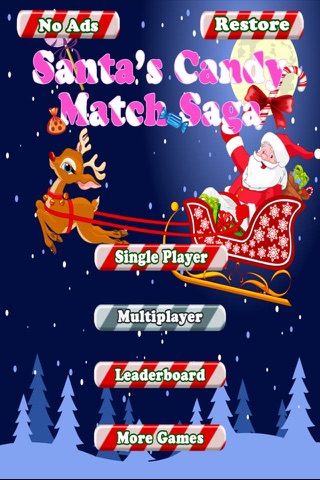 Santa's  Candy Match Mania - Sweet Christmas Connect FREE! screenshot 2
