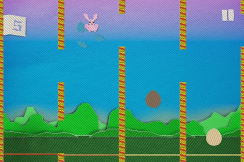 Pink Bouncing Bunny - Eggs Breaking Game screenshot 3