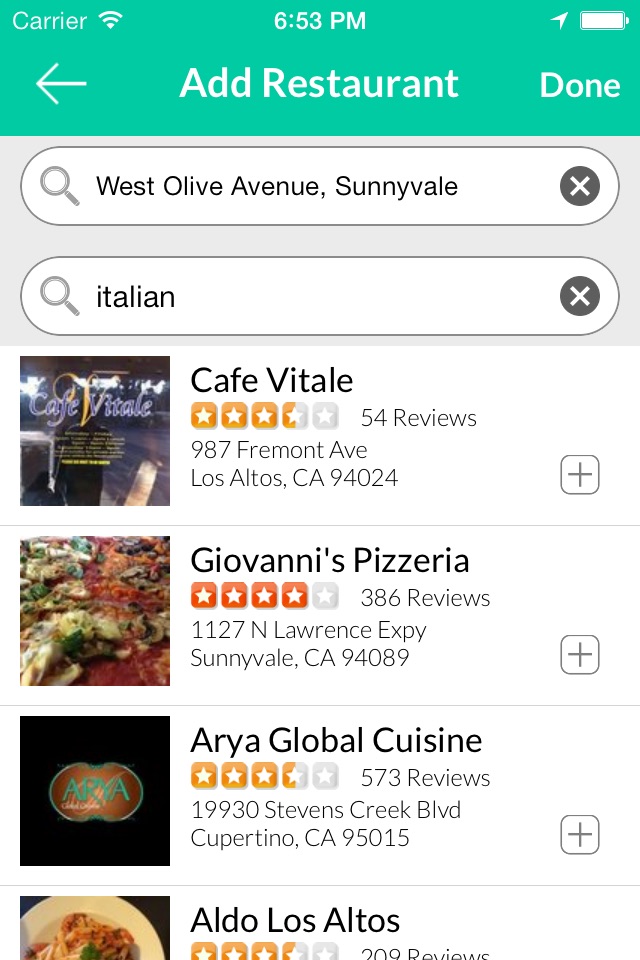 pick4me - Finding Restaurants & Food screenshot 2